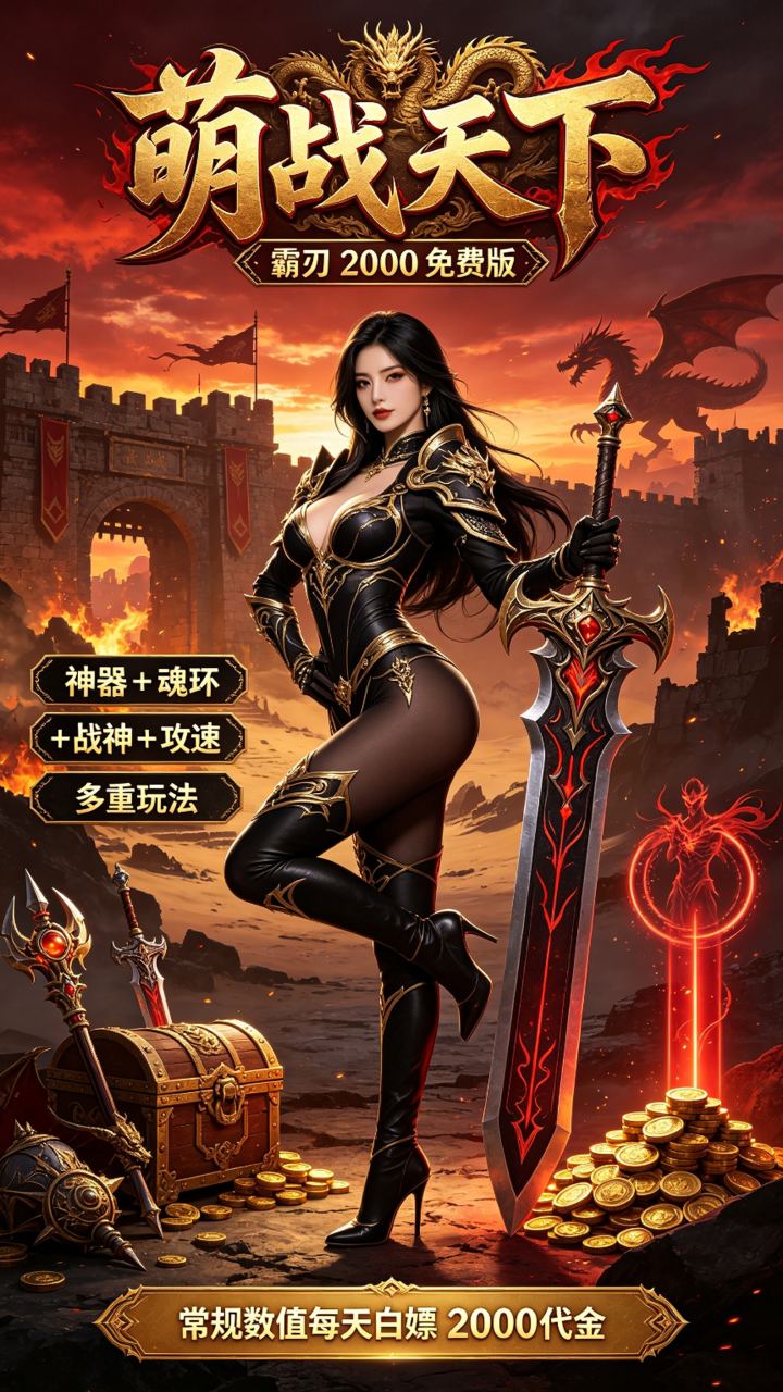 黑甲女战神